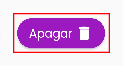 Tela de detalhes com o botão 'Apagar' destacado